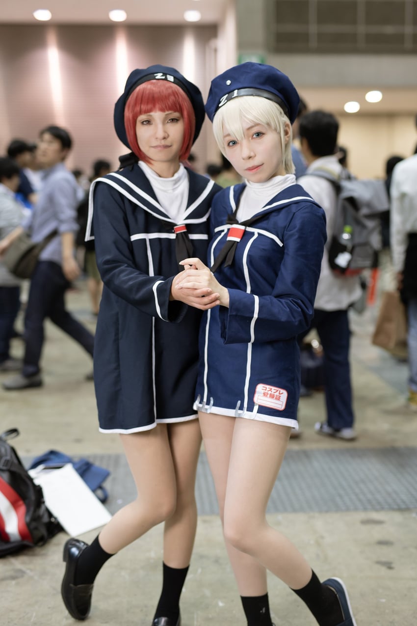 z1 leberecht maass and z3 max schultz (kantai collection) by ko_keshi_girl and litonagi_(photographer)