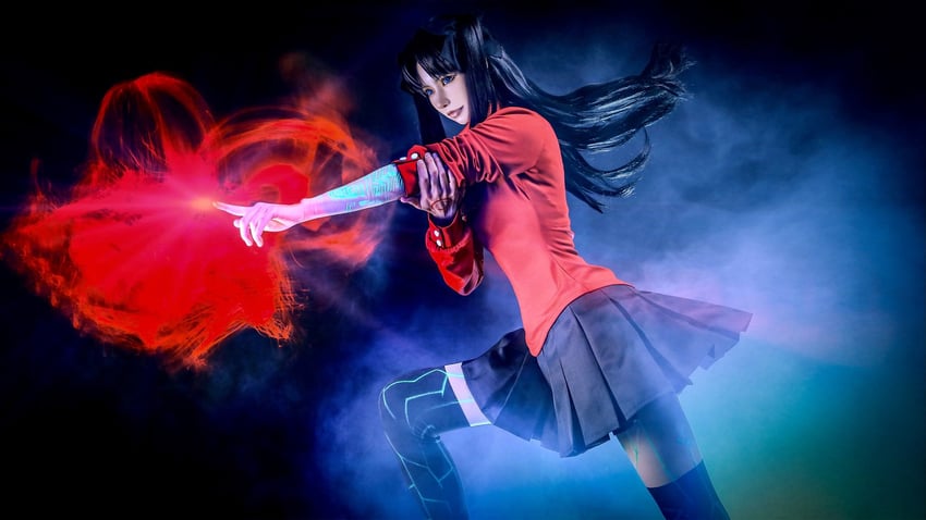 tohsaka rin (fate and 1 more) by noshinoxxx
