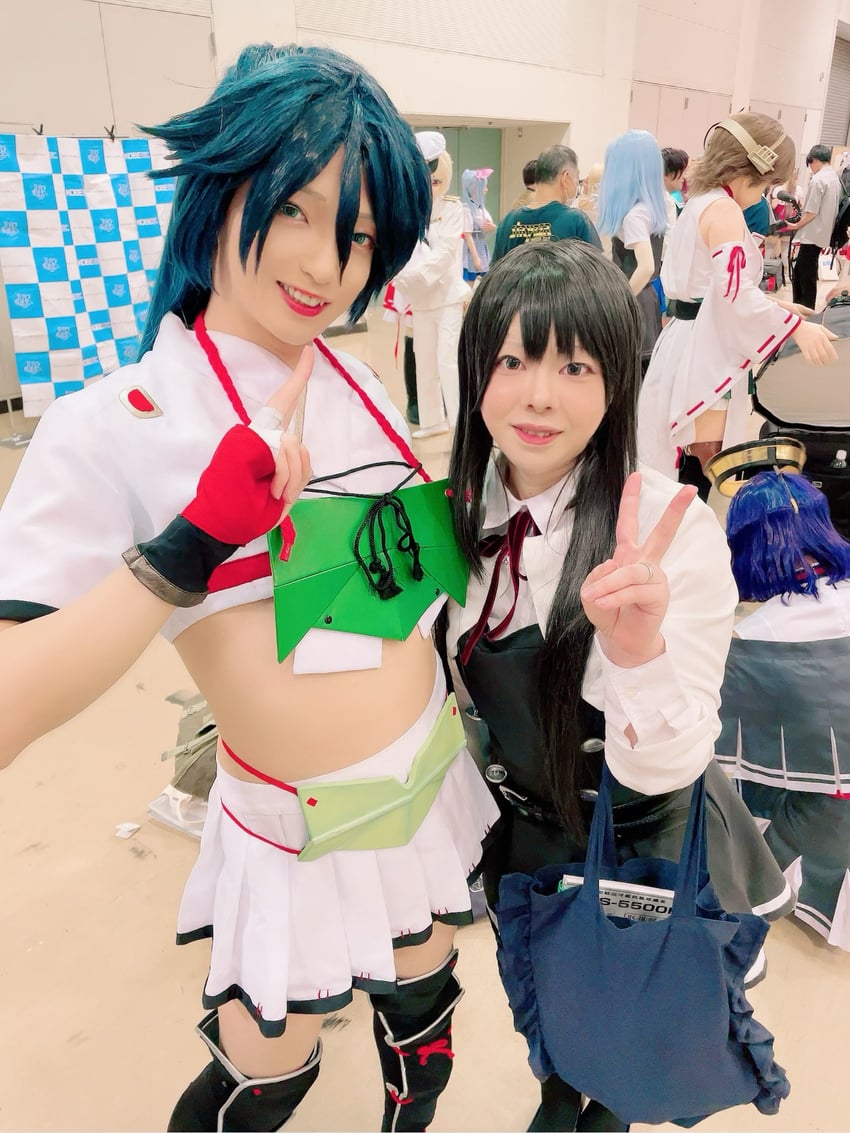 asashio, asashio kai ni, tatsuta, hiei, katsuragi kai, and 1 more (kantai collection) by licoricedorop and shiosan0420