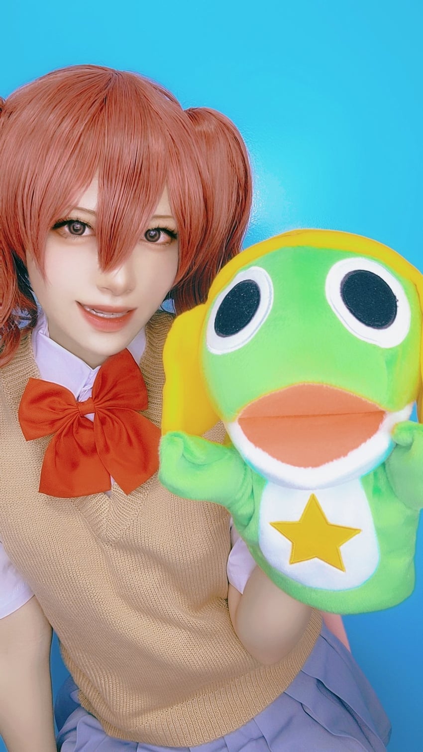 keroro and hinata natsumi (keroro gunsou) by ahsyokuyoku