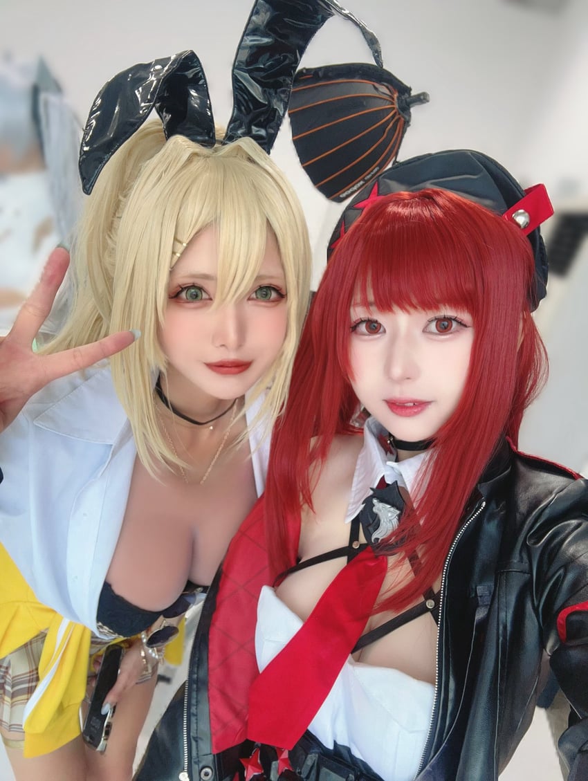 rapi and rupee (goddess of victory: nikke) by chasu and echo_11