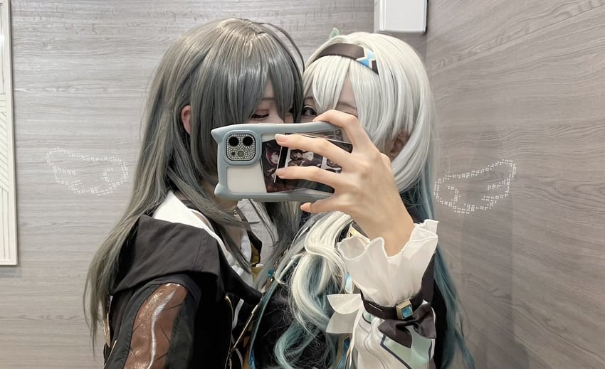 firefly, trailblazer, and stelle (honkai and 1 more) by l0ve_sick