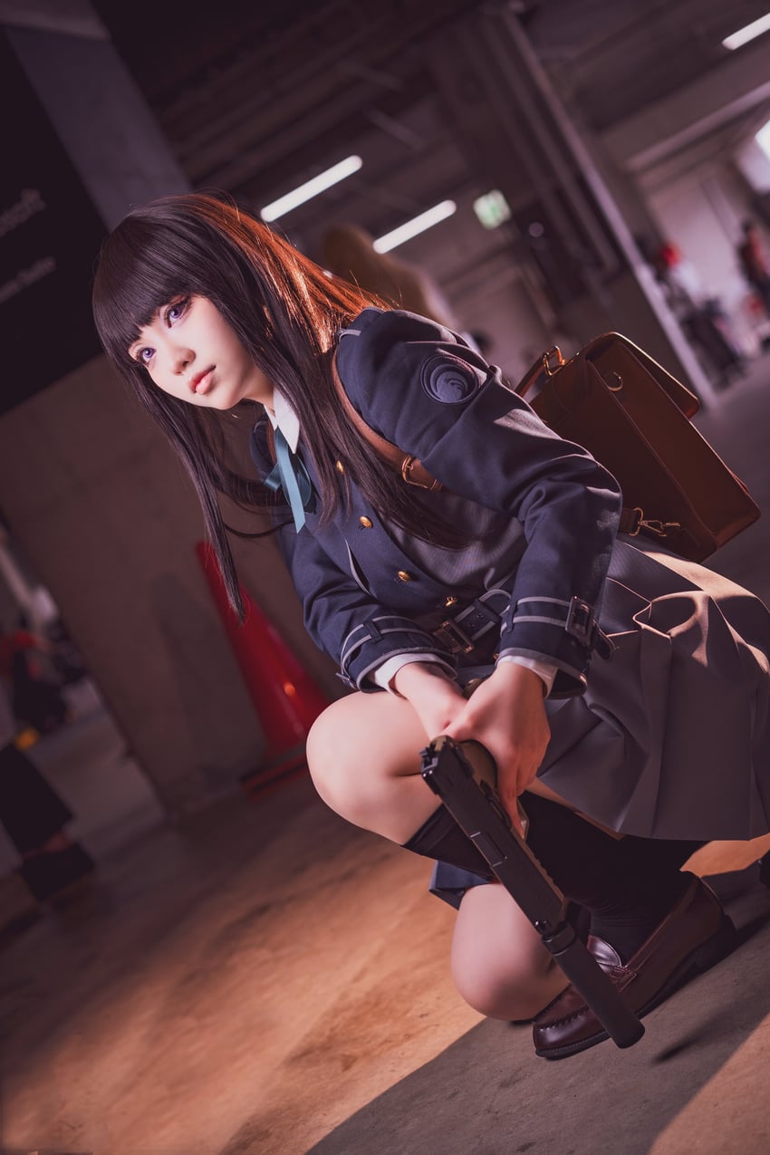 inoue takina (lycoris recoil) by saki_miyo