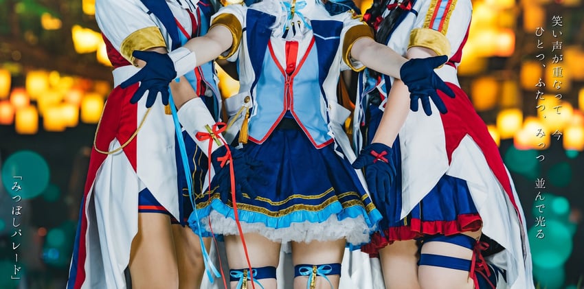 ange katrina, inui toko, and lize helesta (nijisanji) by hina_rinda, kazane_(kaza_nn0531), mitsuka_(photographer), and tanaka_taro_(tanaka_164)