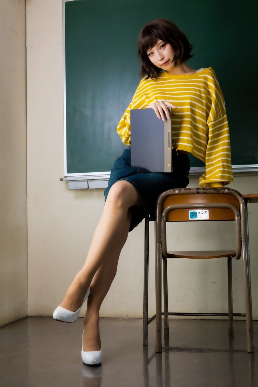 kawakami sadayo (persona and 1 more) by yushiko