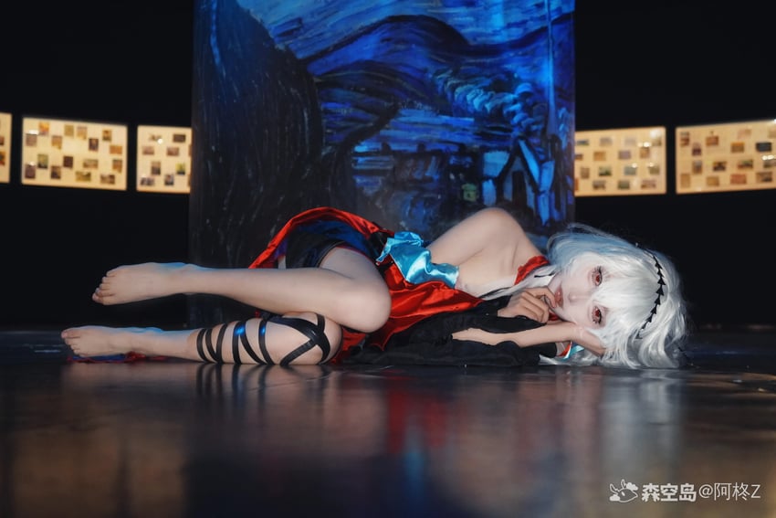 skadi and skadi the corrupting heart (arknights) by azhongz