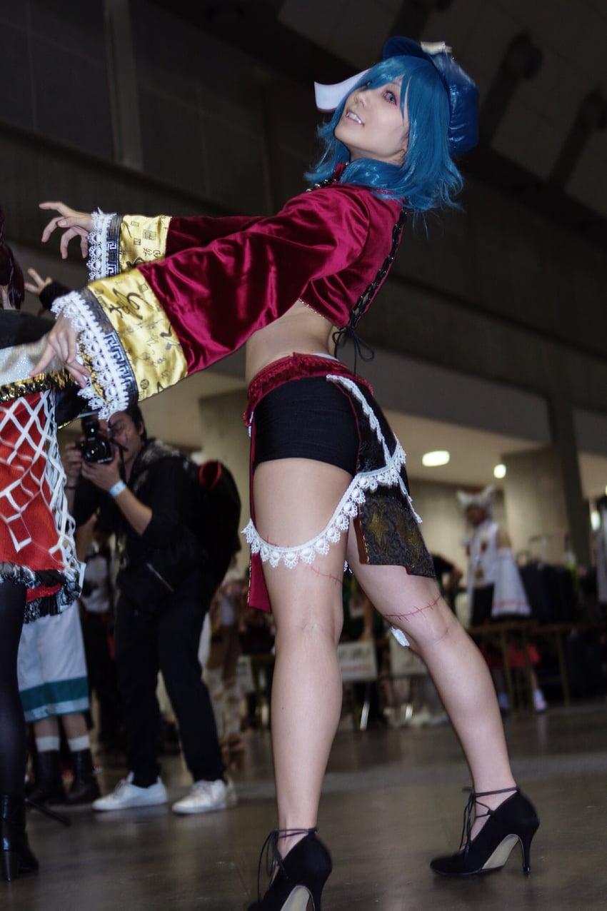 inubashiri momiji, miyako yoshika, and murasa minamitsu (touhou) by taraiya_(photographer) and uzu_(xxuzu97xx)