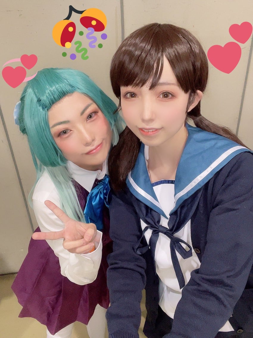 shirayuki and suzunami (kantai collection) by gamasanmk2 and ko_keshi_girl