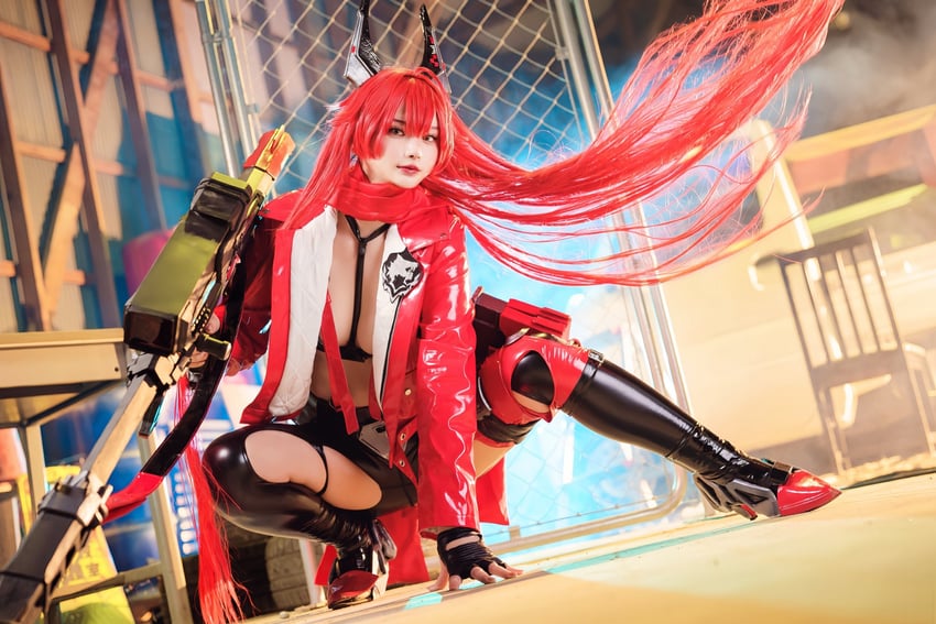 red hood (goddess of victory: nikke) by p10x10q