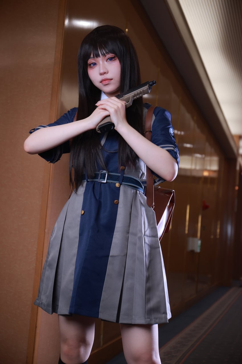 inoue takina (lycoris recoil) by saki_miyo