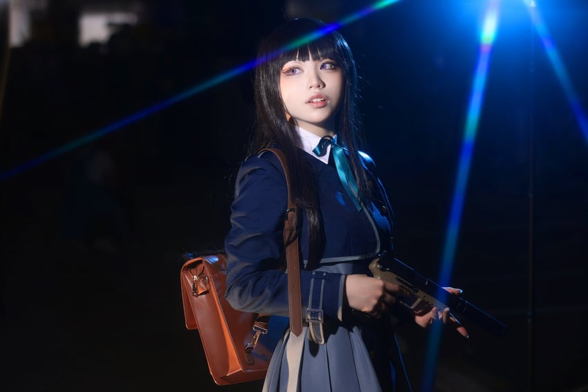 inoue takina (lycoris recoil) by saki_miyo