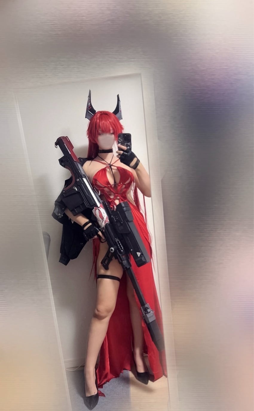 red hood (goddess of victory: nikke) by p10x10q