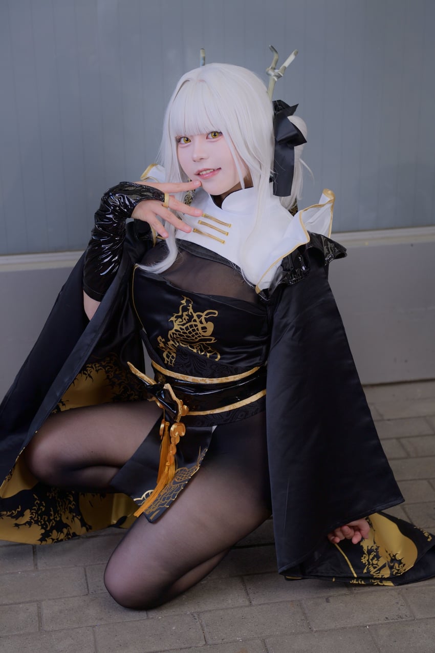 blanc (goddess of victory: nikke) by akaiwashi4 and mei_revolver