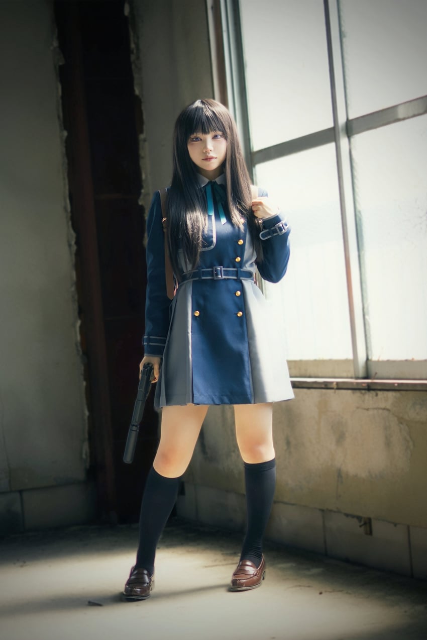 inoue takina (lycoris recoil) by saki_miyo