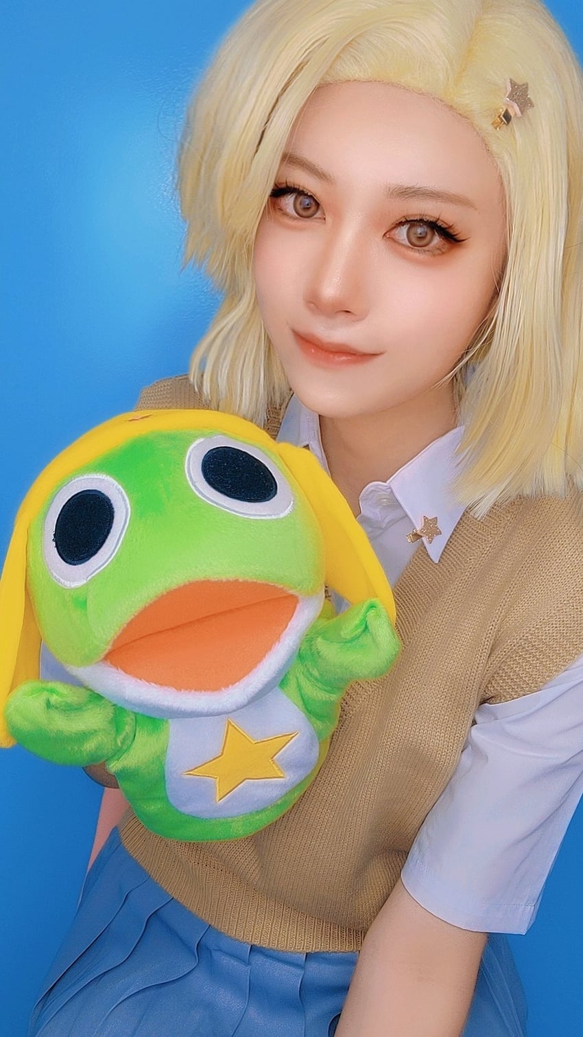 keroro and angol mois (keroro gunsou) by ahsyokuyoku