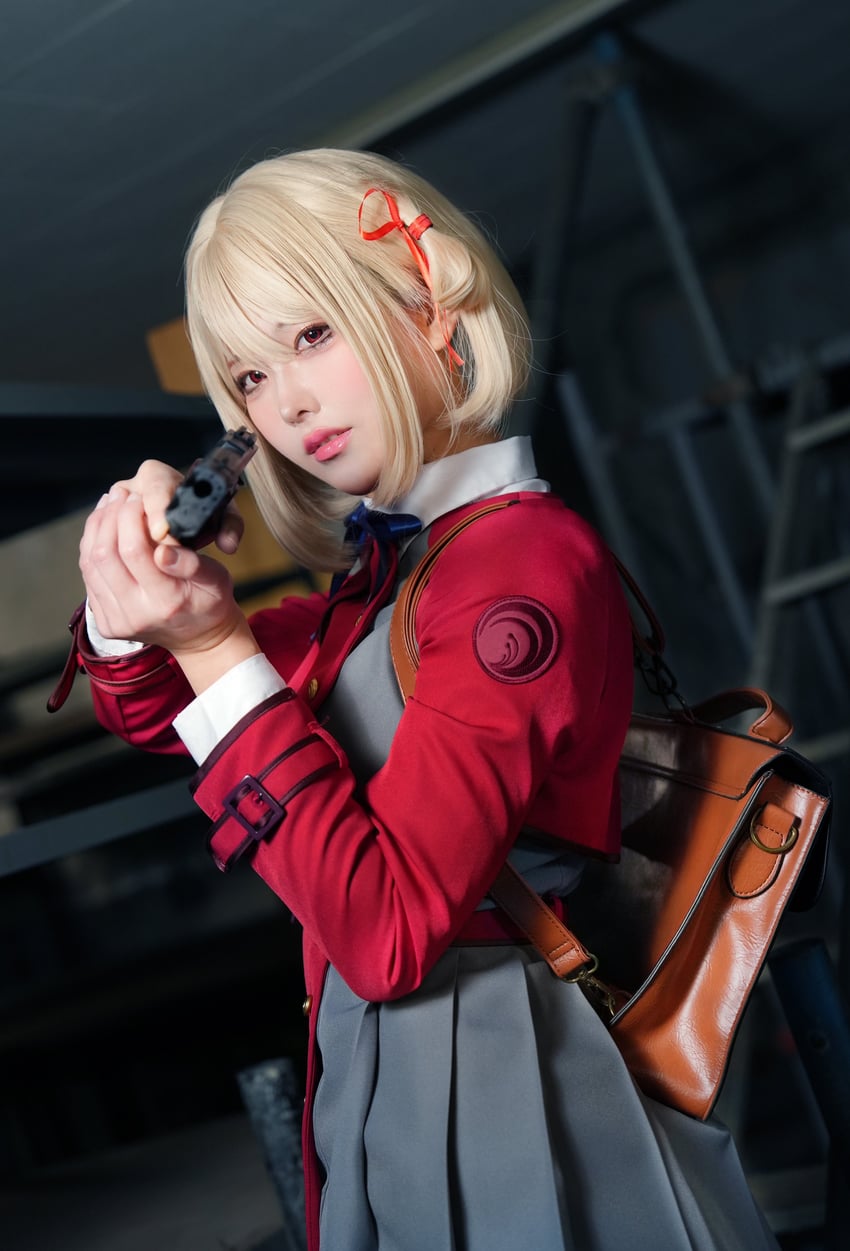nishikigi chisato (lycoris recoil) by ymnnkn_okura