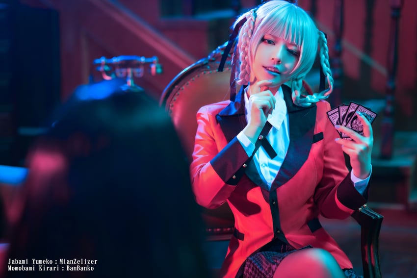 jabami yumeko and momobami kirari (kakegurui) by banbanko and mianzelizer