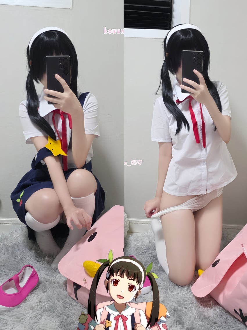 hachikuji mayoi (monogatari and 1 more) by kouun_05