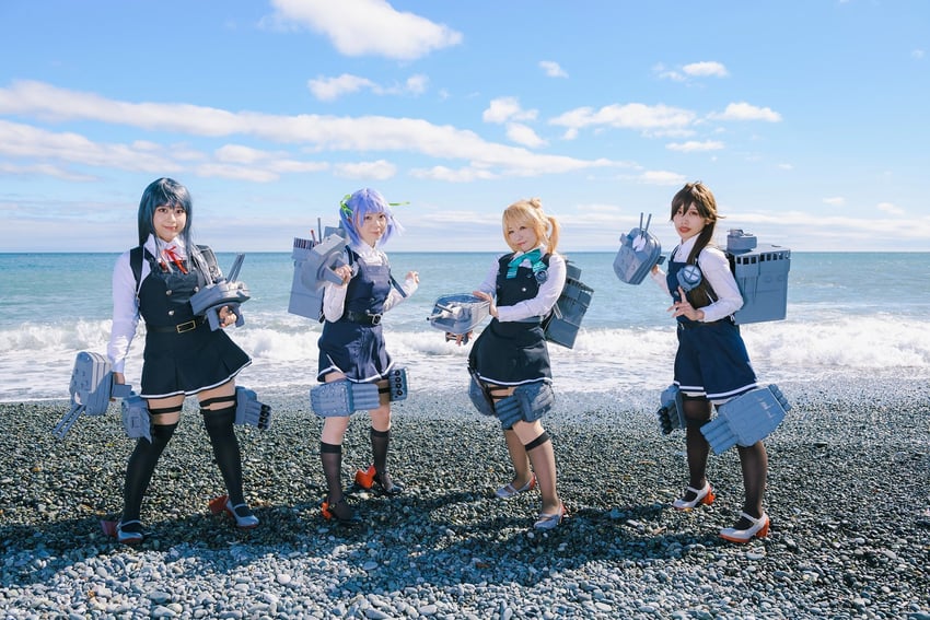 asashio, asashio kai ni, ooshio, ooshio kai ni, arashio kai ni, and 3 more (kantai collection) by jypsysandy, litonagi_(photographer), nepinepikanepi, ririko, and ronii_(1206_rt)