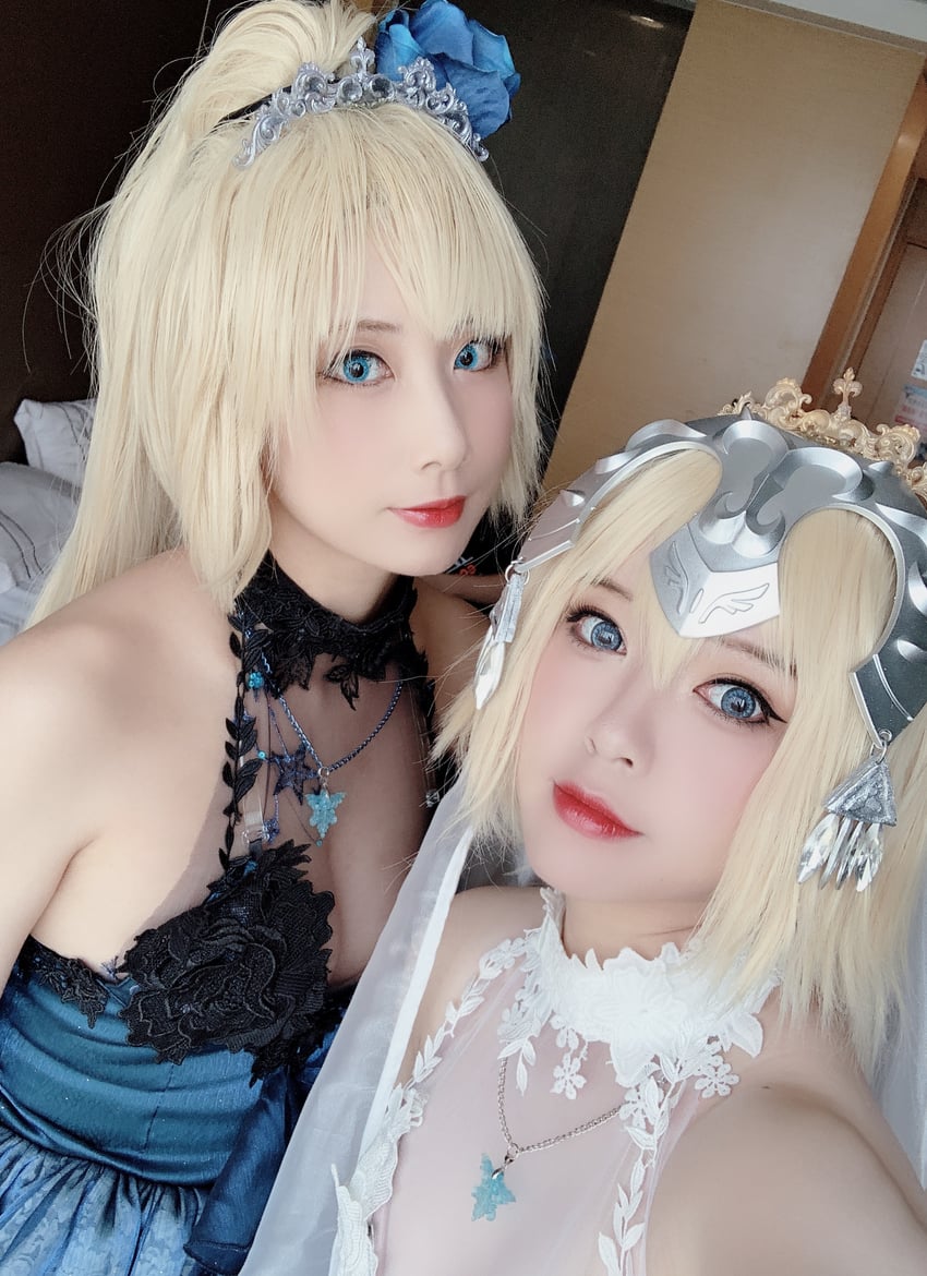 jeanne d'arc (fate and 1 more) by banbanko and sophia_kotokoyo