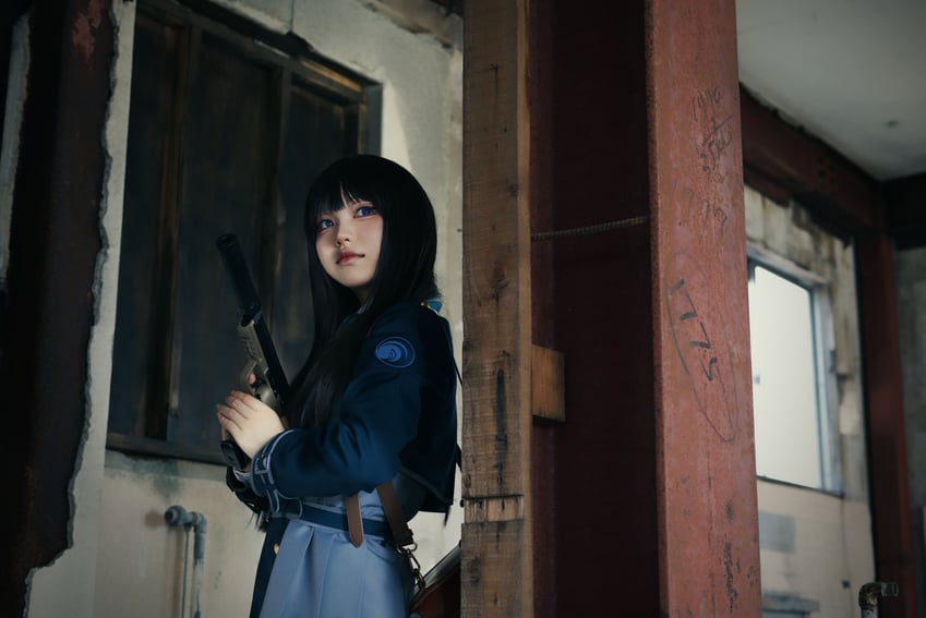 inoue takina (lycoris recoil) by saki_miyo