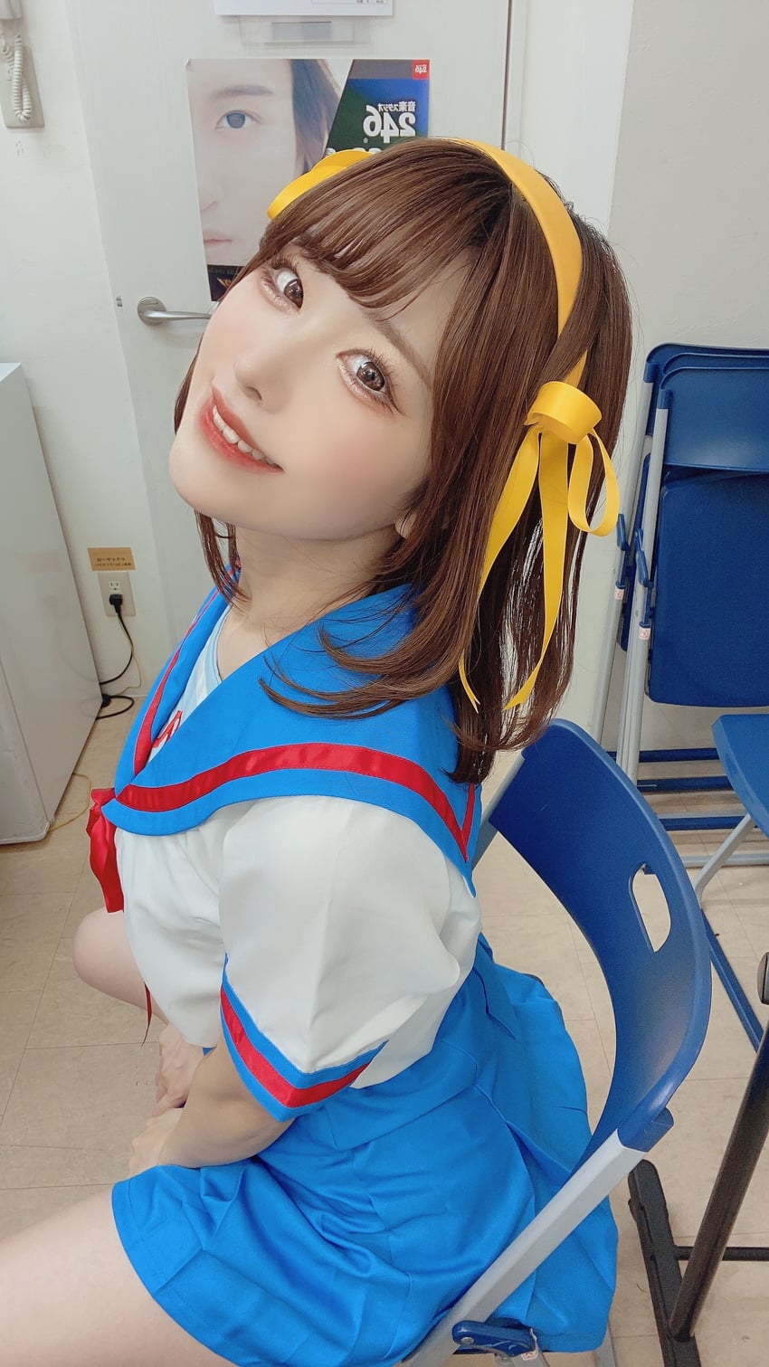 suzumiya haruhi (suzumiya haruhi no yuuutsu) by ymnnkn_okura