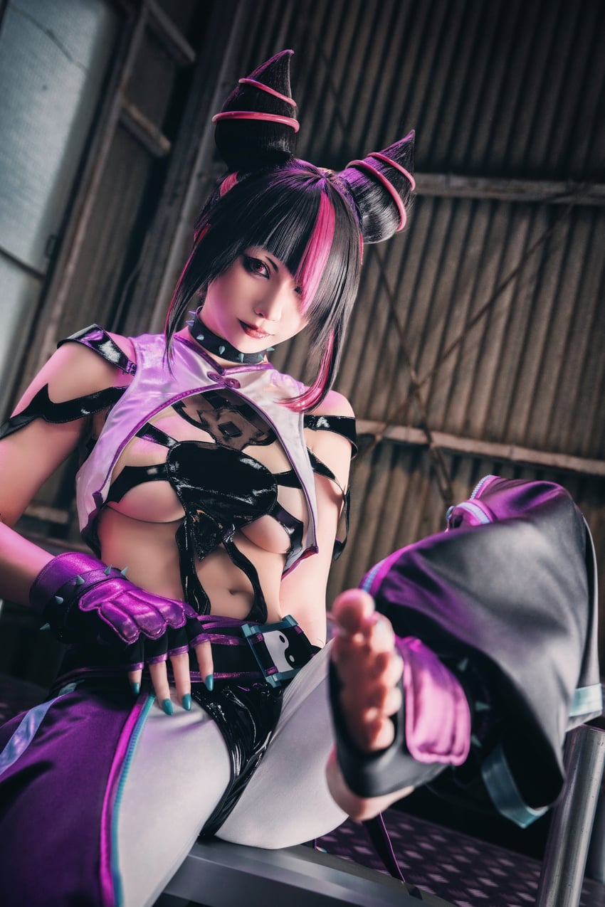 han juri (street fighter and 1 more) by enako