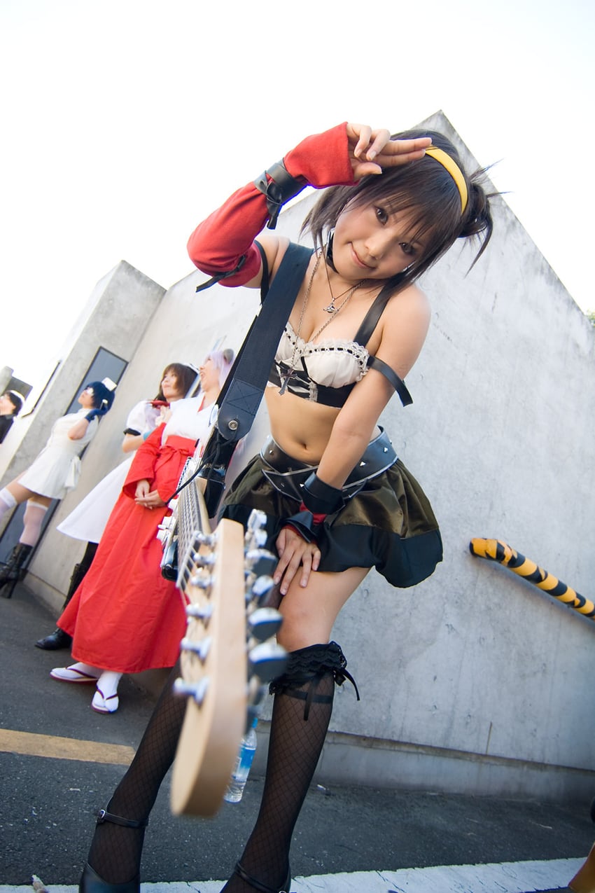 suzumiya haruhi, ryuuguu rena, hanyuu, and ryomou shimei (suzumiya haruhi no yuuutsu and 2 more) by kipi-san