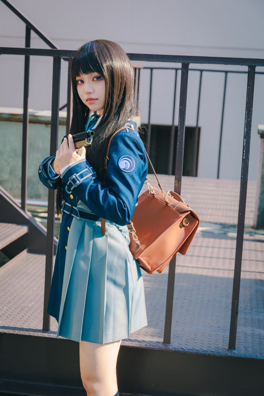 inoue takina (lycoris recoil) by saki_miyo