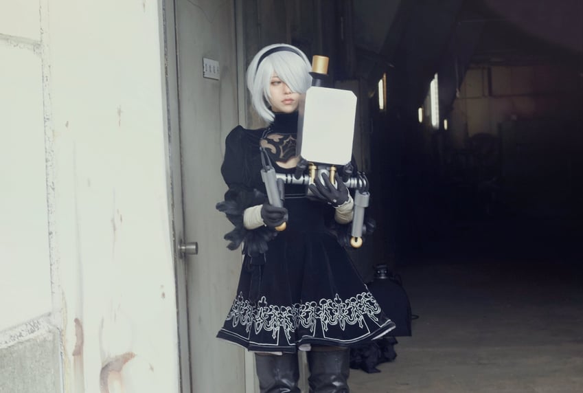 2b and pod (nier and 1 more) by ahsyokuyoku