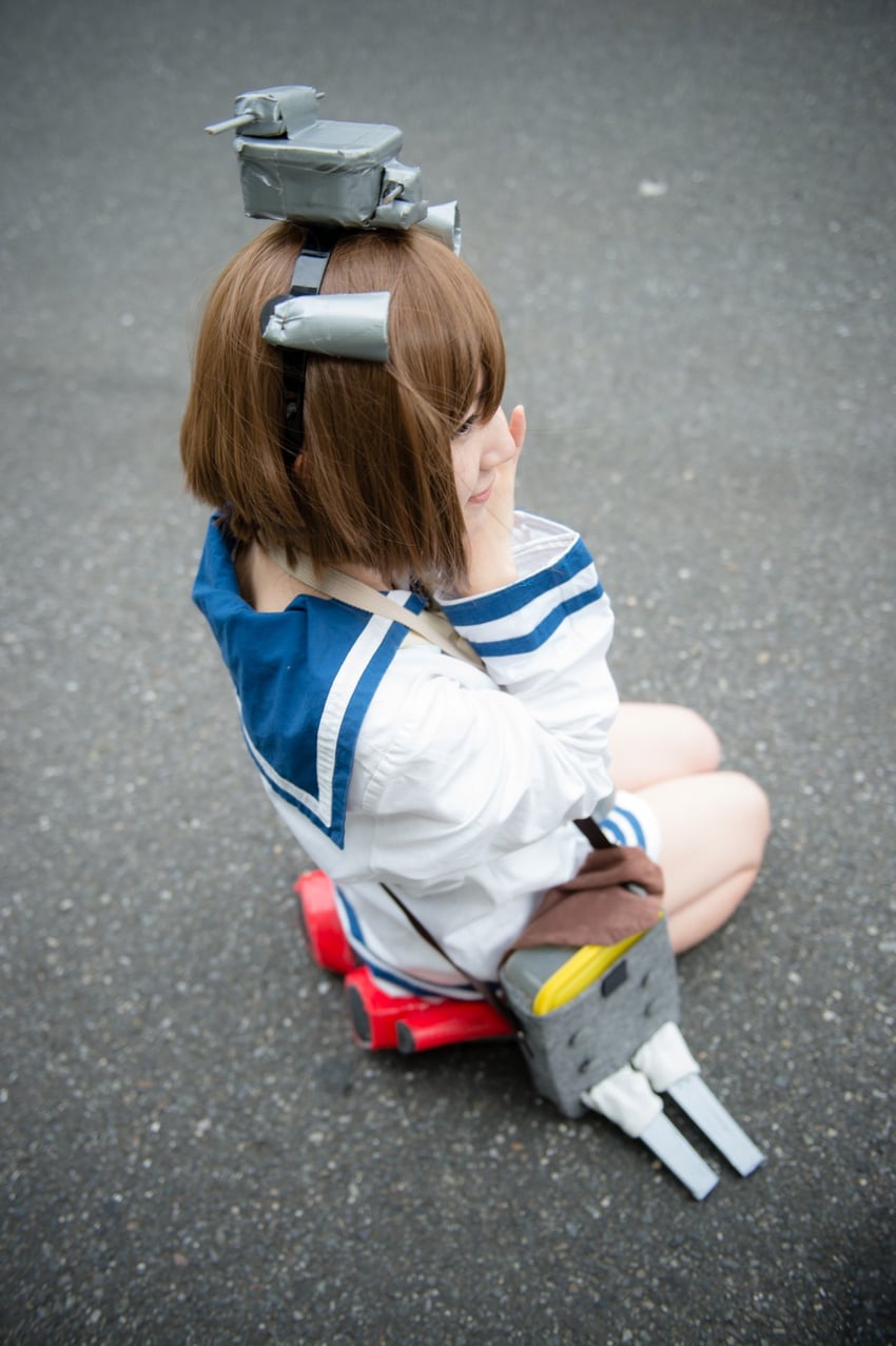 yukikaze (kantai collection and 1 more) by litonagi_(photographer) and takachi_24