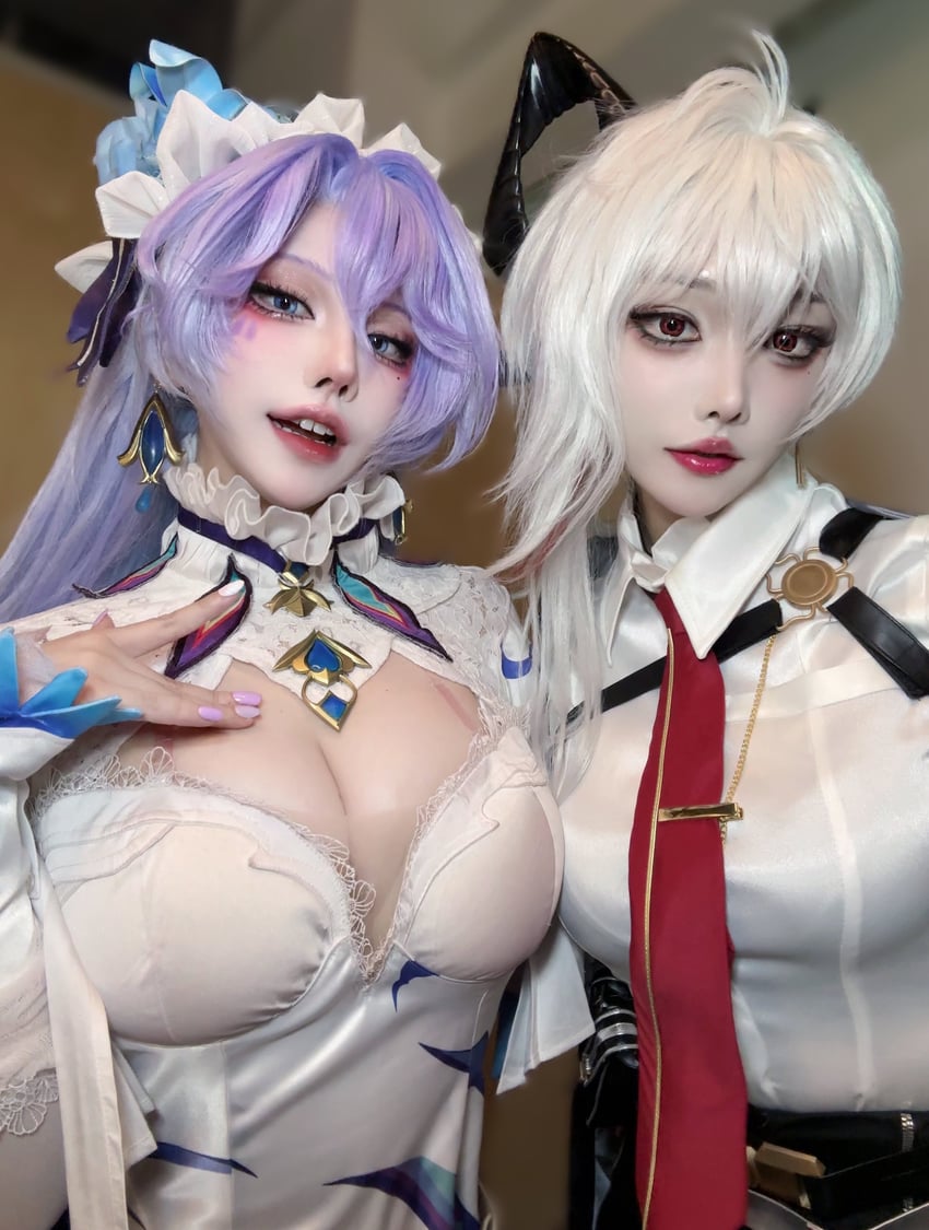 zani and cantarella (wuthering waves) by cossomber and riri_thisway