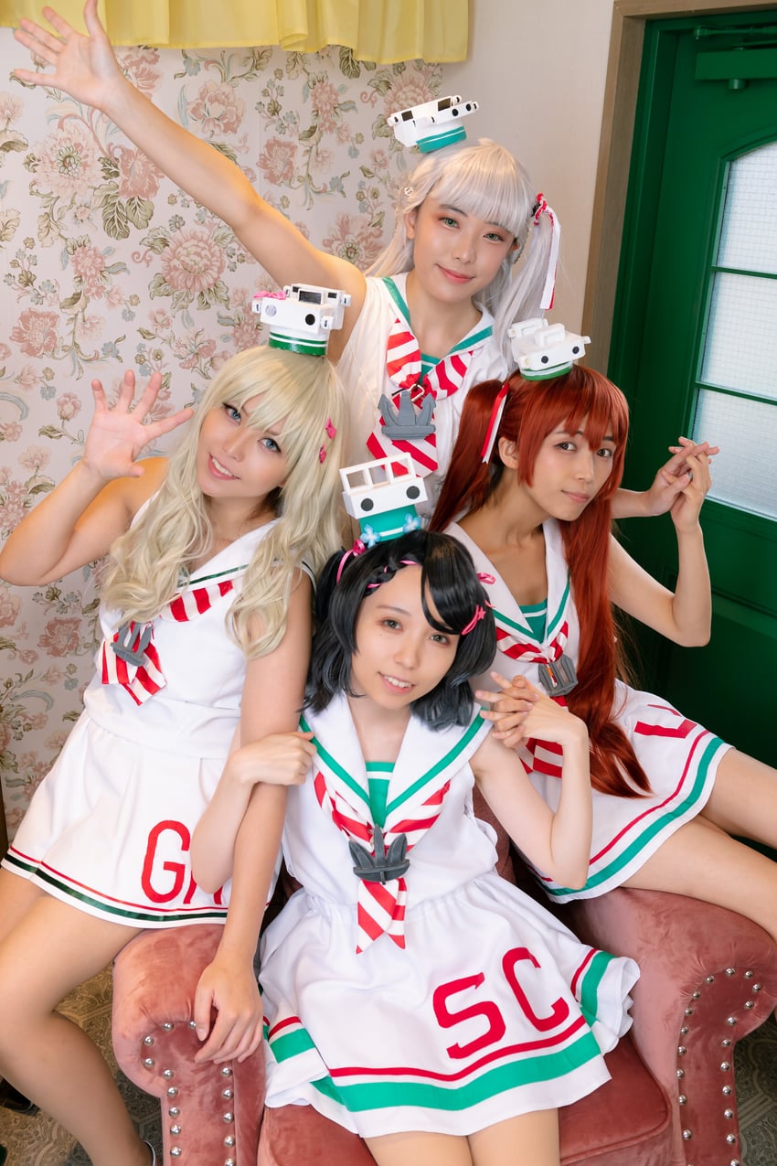 libeccio, scirocco, grecale, and maestrale (kantai collection) by gamasanmk2, girasol6971, ko_keshi_girl, litonagi_(photographer), and tochi_pikonome