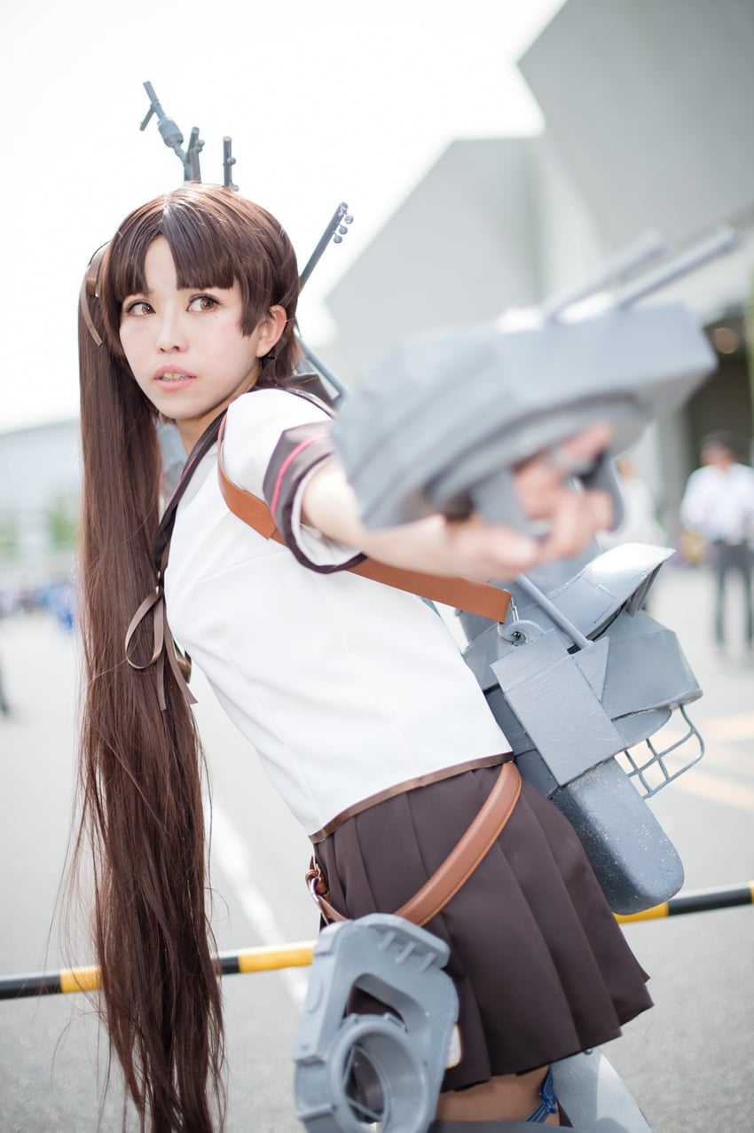 ayanami and ayanami kai ni (kantai collection) by girasol6971 and litonagi_(photographer)