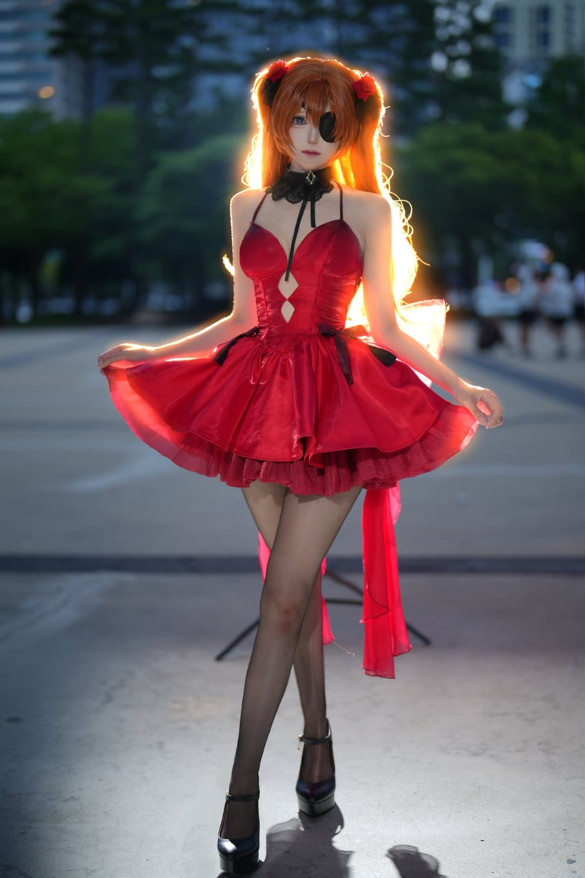 souryuu asuka langley (goddess of victory: nikke and 1 more) by bomi_cos
