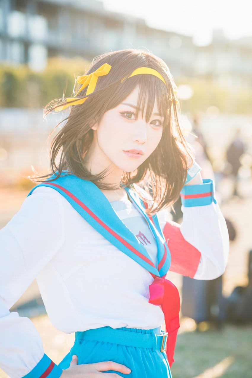 suzumiya haruhi (suzumiya haruhi no yuuutsu and 1 more) by ymnnkn_okura