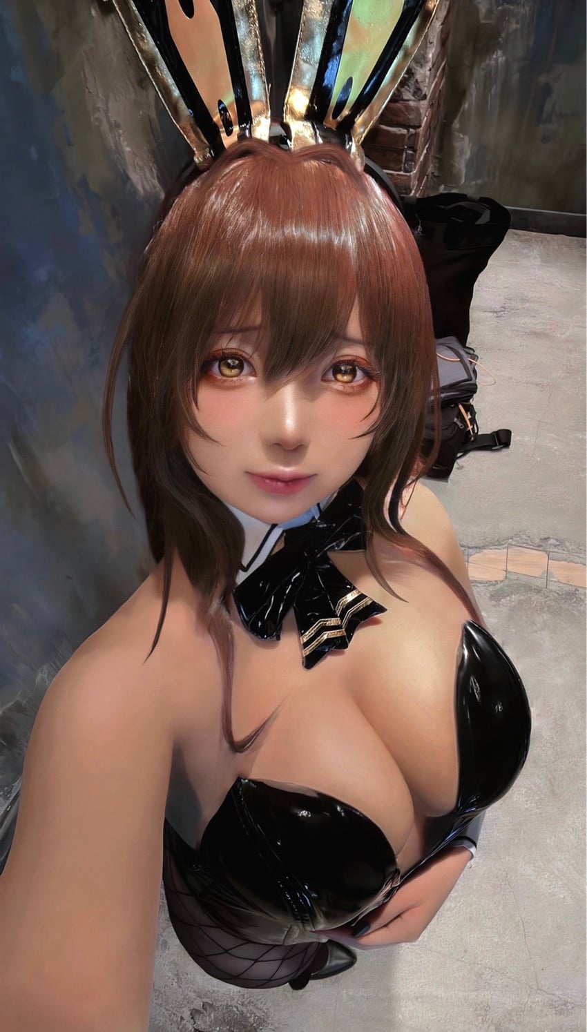 noir (goddess of victory: nikke) by puutin_cos