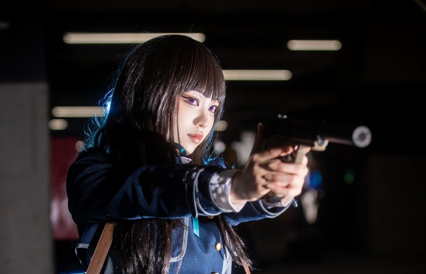 inoue takina (lycoris recoil) by saki_miyo