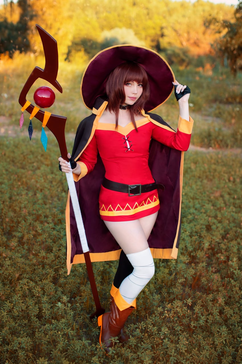 megumin (kono subarashii sekai ni shukufuku wo!) by caticornplay