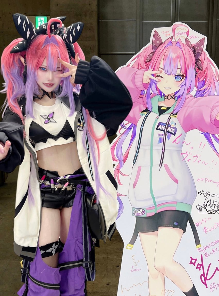 kikirara vivi (hololive and 1 more) by hinata_(xxxuxx_oxxo)