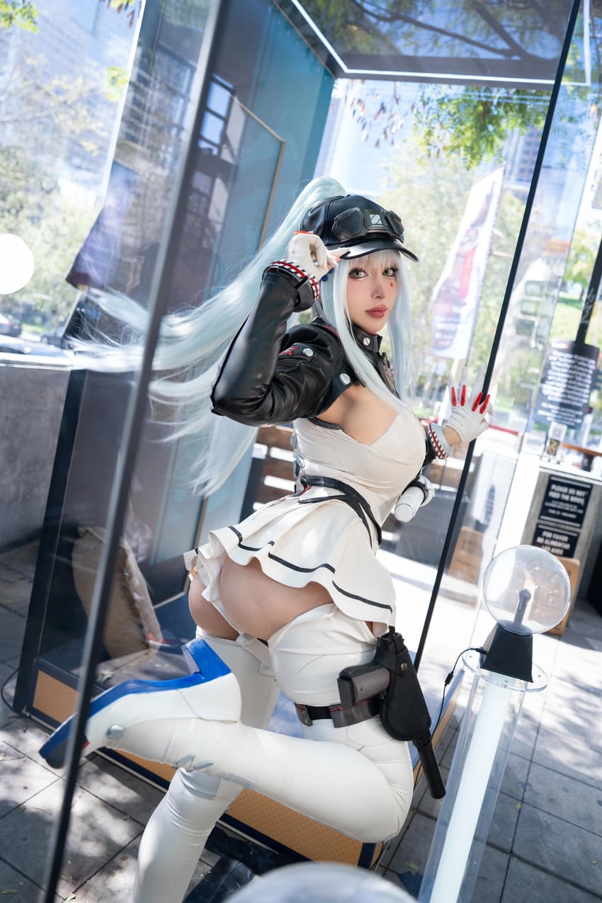 hk416 and klukai (girls' frontline and 1 more) by suakirin