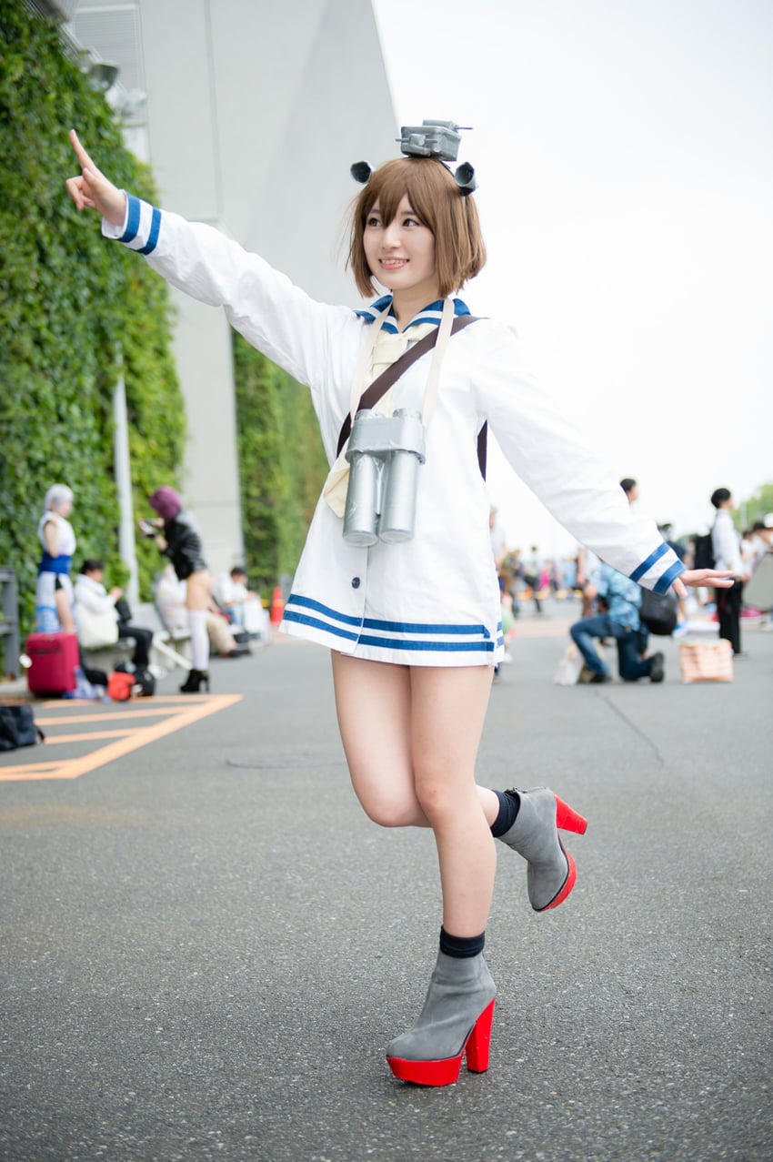 yukikaze (kantai collection and 1 more) by litonagi_(photographer) and takachi_24