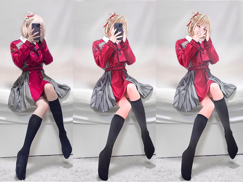 nishikigi chisato (lycoris recoil) by cos_yu and hiro_ayu_(artist)