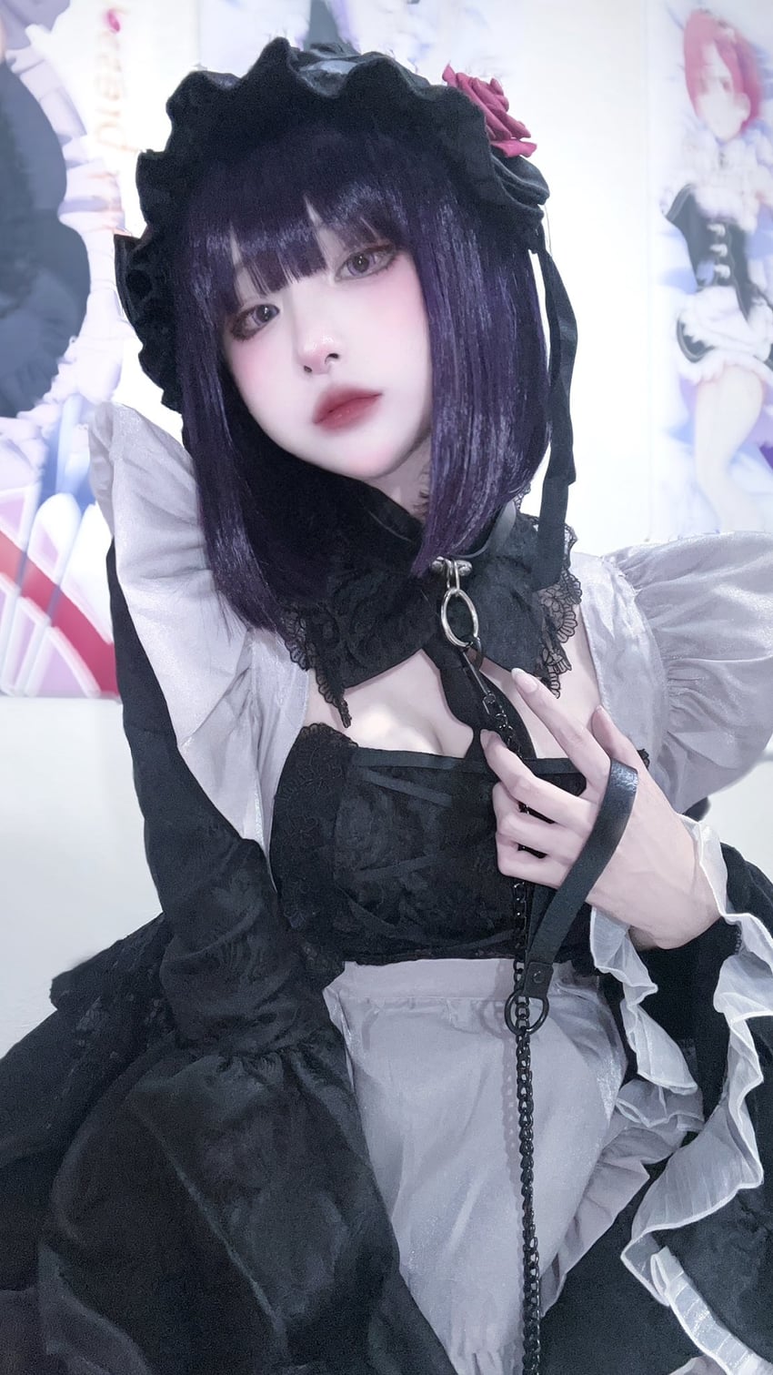 kitagawa marin and kuroe shizuku (sono bisque doll wa koi wo suru) by otakunekosan