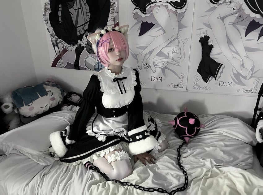 ram (re:zero kara hajimeru isekai seikatsu) by usagisan_ne_jp