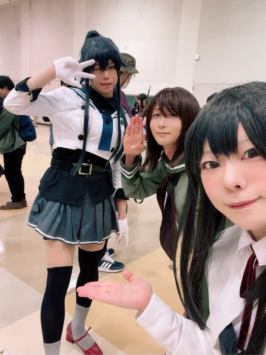 asashio, asashio kai ni, ooi, yahagi, and yahagi kai ni (kantai collection) by kijikoprime and shiosan0420