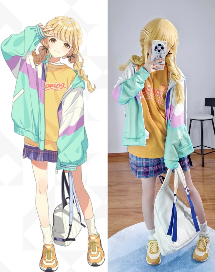 fujita kotone (idolmaster and 1 more) by reng_(idtnothinglose)