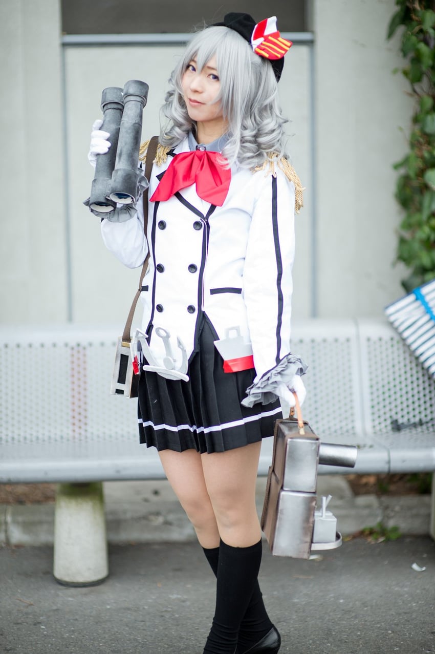 kashima (kantai collection) by litonagi_(photographer) and marie_morinaga3