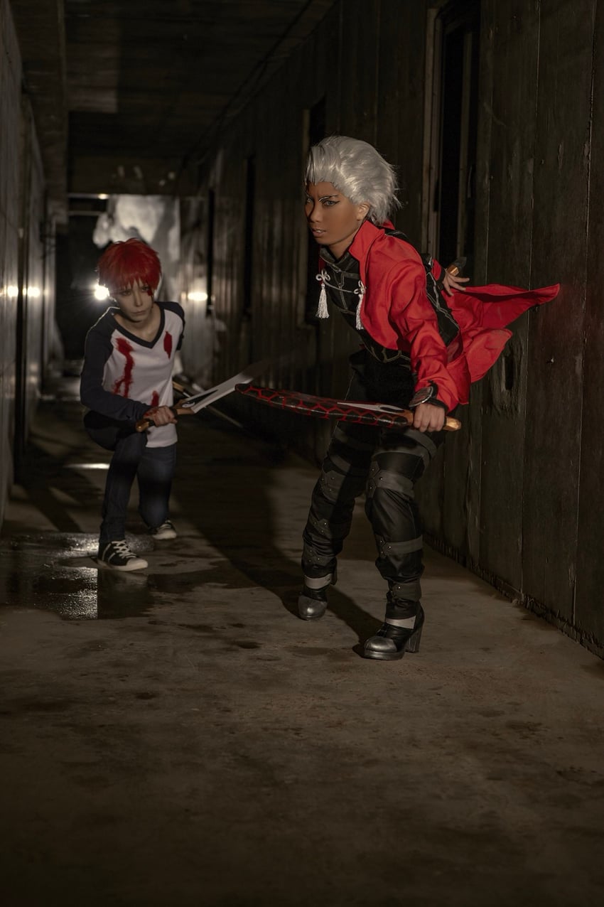 archer and emiya shirou (fate and 1 more) by noshinoxxx and yakiyakou