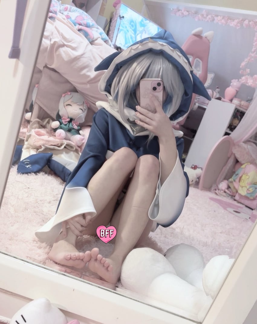 gawr gura (hololive and 1 more) by sagirineet